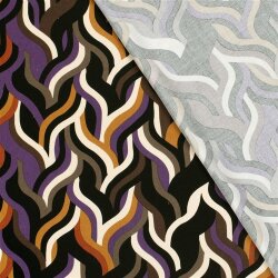 Viskose Twill kunstvolle Flechtstreifen - sandgelb