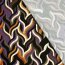 Viskose Twill kunstvolle Flechtstreifen - sandgelb