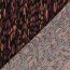 Viskose Nylon Crêpe Gestrichelte Muster - aubergine
