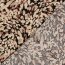 Viskose Nylon Crêpe kleine Kleckse - beige