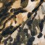 Viskose Nylon Crêpe Kleckse -