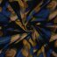 Polyester Viskose Mix Farbverlauf - indigo