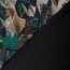 Polyester Viskose Mix gemalte Formen - grün