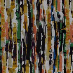 Polyester Viskose Mix Farbkunst - grün