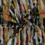 Polyester Viskose Mix Farbkunst - grün