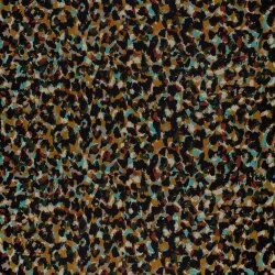 Polyester Viskose Mix Tupfen - dunkelgrün