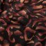 Polyester Viskose Mix Leolook - schwarz/ziegelbraun