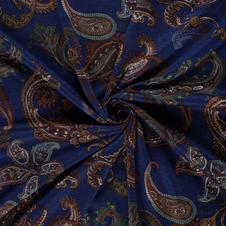 Polyester Viskose Mix PAYSLEY