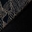 Polyester Viskose Mix Kritzelstreifen - dunkelgrau