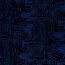 Polyester Viskose Mix Streifen Formen - indigo