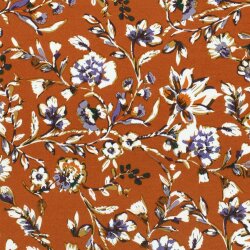 Viskose Jersey Blumen