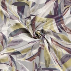 Wildleder Imitat Blätterregen - beige