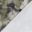Wildleder Imitat Blütenkunst - salbei