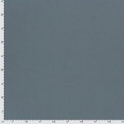 Polyester Viskose Jersey Uni - schattenblau