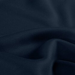 Polyester Viskose Jersey Uni - dunkelblau