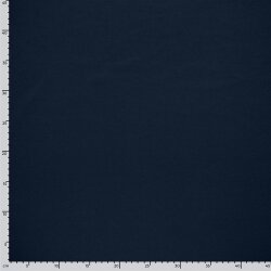Polyester Viskose Jersey Uni - dunkelblau