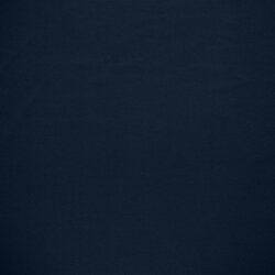 Rippenjersey Uni - dunkelblau