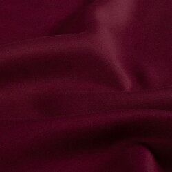 Polyester Viskose Jersey Uni - weinrot