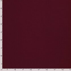 Polyester Viskose Jersey Uni - weinrot
