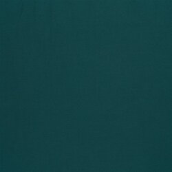 Polyester Viskose Jersey Uni - petrol
