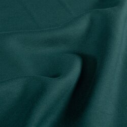 Polyester Viskose Jersey Uni - petrol