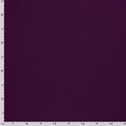 Baumwolljersey Uni - dunkeltraube