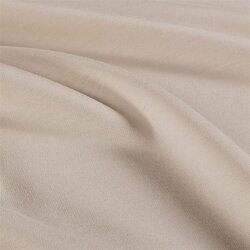 Polyester Viskose Jersey Uni - creme