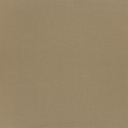 Baumwolljersey Uni - eiche