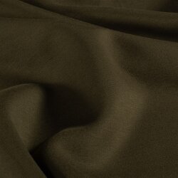 Baumwolljersey Uni - dunkelbraun