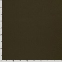 Baumwolljersey Uni - dunkelbraun