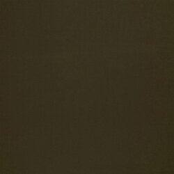 Rippenjersey Uni - dunkelbraun