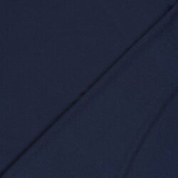 Baumwolljersey Uni - dunkelblau