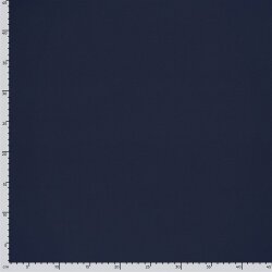 Baumwolljersey Uni - dunkelblau