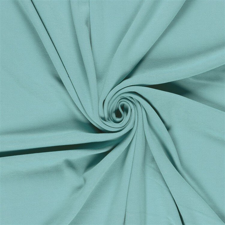 Baumwolljersey Uni - türkismint