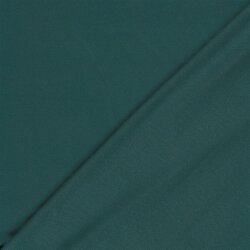 Baumwolljersey Uni - petrolgrün