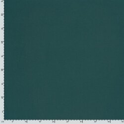 Baumwolljersey Uni - petrolgrün