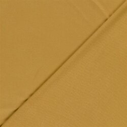 Baumwolljersey Uni - senf