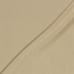 Baumwolljersey Uni - hellbeige