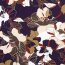 Viskose Nylon Crêpe Blumen