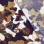 Viskose Nylon Crêpe Blumen
