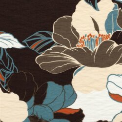 Viskose Nylon Crêpe Blumen