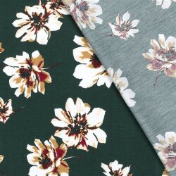 Viskose Nylon Crêpe Blumen
