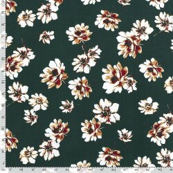 Viskose Nylon Crêpe Blumen