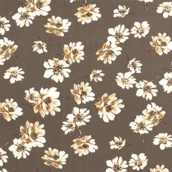 Viskose Nylon Crêpe Blumen