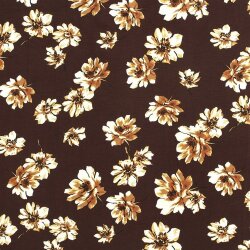 Viskose Nylon Crêpe Blumen