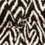 Satin Jacquard - schwarz