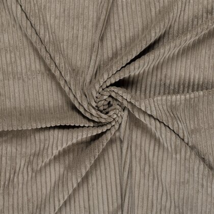 Breitcord Aufgeraut *Marie* - taupe