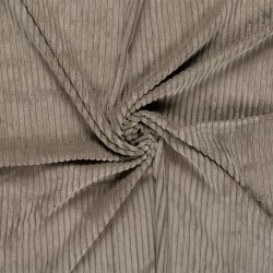 Breitcord Aufgeraut *Marie* - taupe