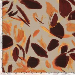 Satin Duchesse Blumen