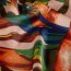 Satin Duchesse Blumen
